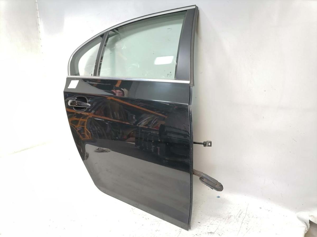 BMW 5er E60 original Tür hinten rechts 475 Saphirschwarz Limousine Rohbau Bj.2004